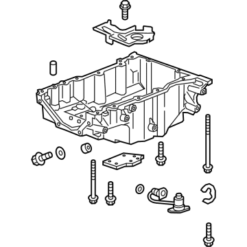 Buick 25202731 Oil Pan