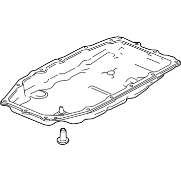 Chevy 24043536 Transmission Pan