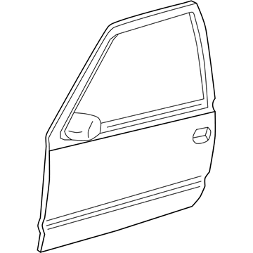 GMC 15017224 Door Shell