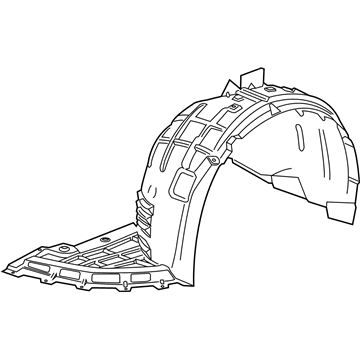 GM 23151538 Liner Assembly, Front Wheelhouse