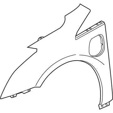 Cadillac 23476080 Fender