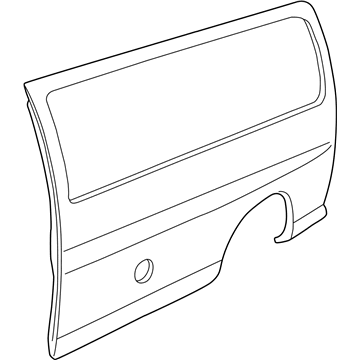 Chevy 15025795 Side Panel