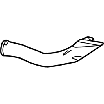 Chevy 25798726 Defroster Duct