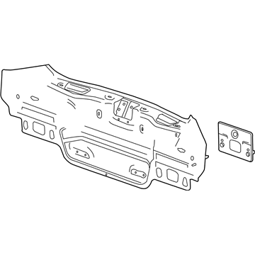 Chevy 23447041 Rear Body Panel