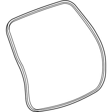 GM 23495336 Weatherstrip Assembly, Lift Gate