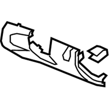 Pontiac 92204543 Knee Bolster