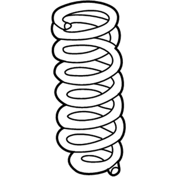 2004 Pontiac Vibe Coil Springs - 88972249