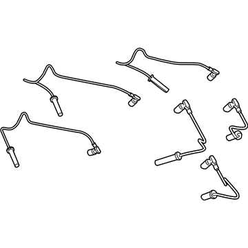 2008 Saturn Vue Spark Plug Wires - 19417611