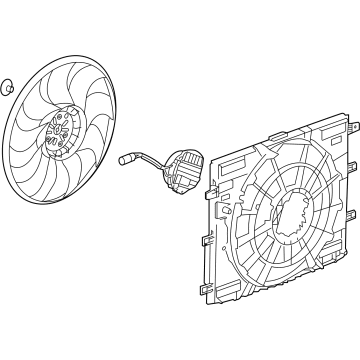 Buick 84897503 Fan Assembly