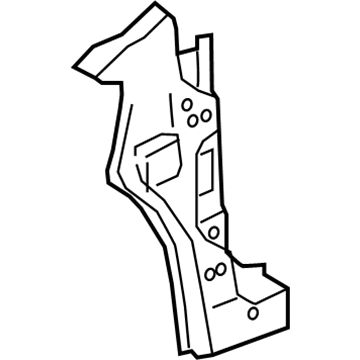 GM 23367373 Reinforcement Assembly, Body Hinge Pillar Outer Panel