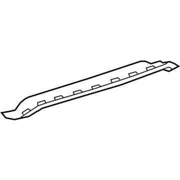 GM 39162717 Molding, Rear Bpr Fascia Lwr