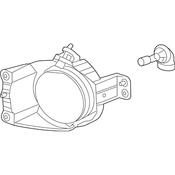 Chevy 42703999 Fog Lamp Assembly