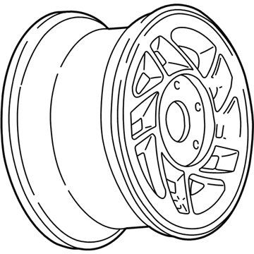 1995 Chevy Camaro Spare Wheel - 12517627