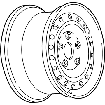 1995 Chevy Camaro Spare Wheel - 9591850