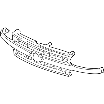 GM 88968935 Grille Asm,Radiator *Gear*Gray