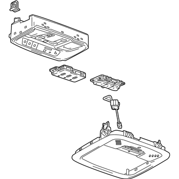 Buick 26260636 Overhead Console