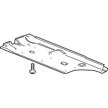 GM 22905159 Deflector, Underbody Front Air