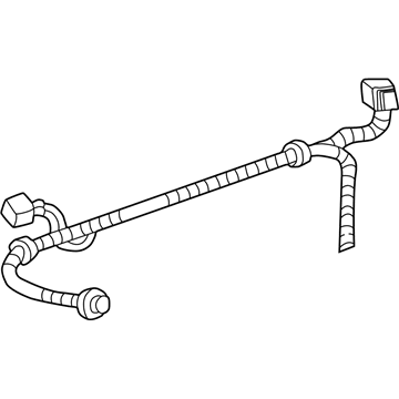 GM 15764121 Harness Assembly, Rear License Plate Lamp Wiring.