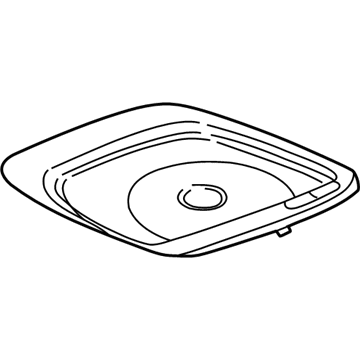 GM 25697653 Cover Assembly, Rear Compartment Spare Wheel Stowage