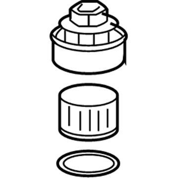 Saturn 12605565 Oil Filter Housing