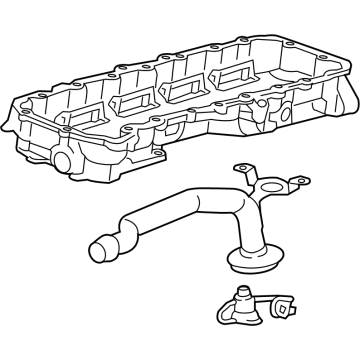 GMC 12719696 Upper Oil Pan