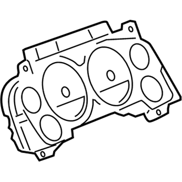 GMC 22838411 Instrument Cluster