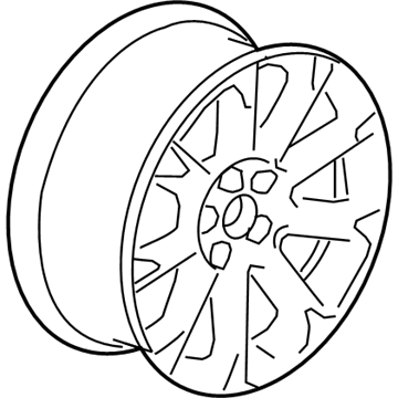 Buick 9011324 Wheel, Alloy