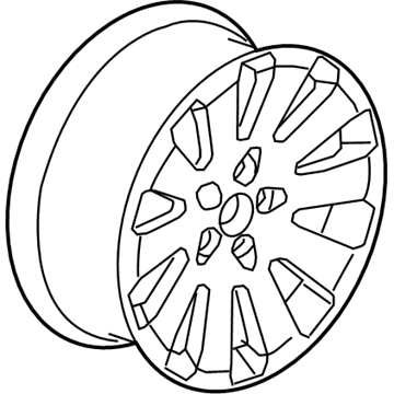 Buick 9011323 Wheel, Alloy