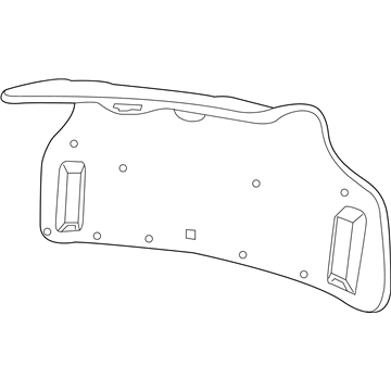 Pontiac 92169877 Trim Panel