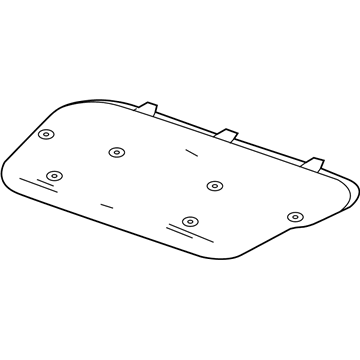 GM 22884957 Insulator, Hood