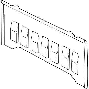 GMC 15646494 Back Panel