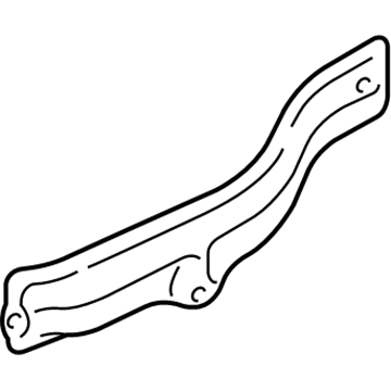 Pontiac 88973383 Fender Seal Strip