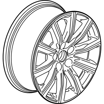 Cadillac 84855227 Wheel, Alloy