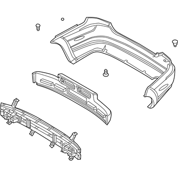 Chevy 96403755 Bumper Assembly