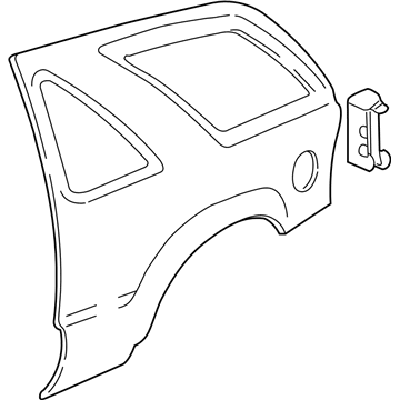 GMC 12389492 Quarter Panel