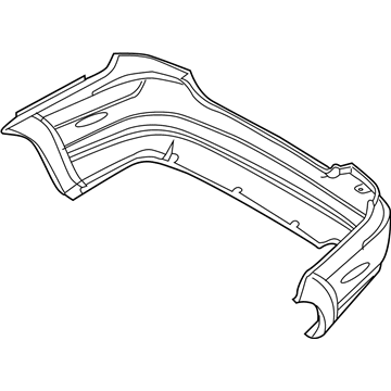 Chevy Aveo Bumper - 96543143