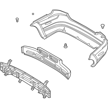 Chevy Aveo Bumper - 96403752