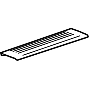 Chevy 22817375 Rear Sill Plate