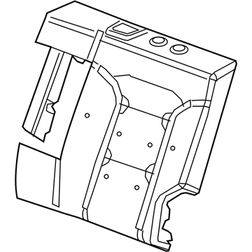 Chevy 84731293 Seat Back Pad