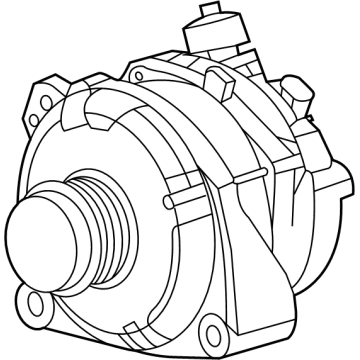 2022 GMC Sierra 2500 HD Alternator - 13552630