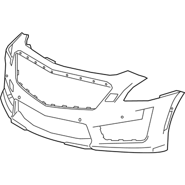 Cadillac 84187213 Bumper Cover