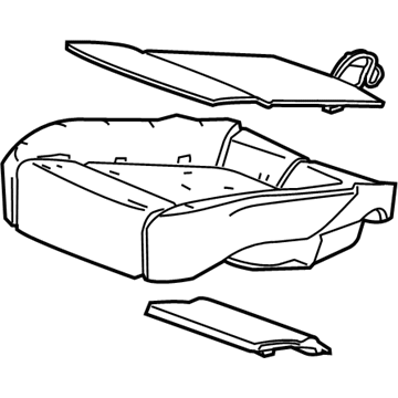 GM 95077843 Pad Assembly, Front Seat Cushion