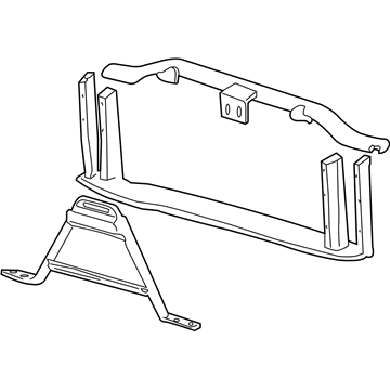 GMC 88980512 Radiator Support