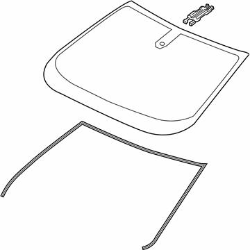 Chevy 84650864 Windshield