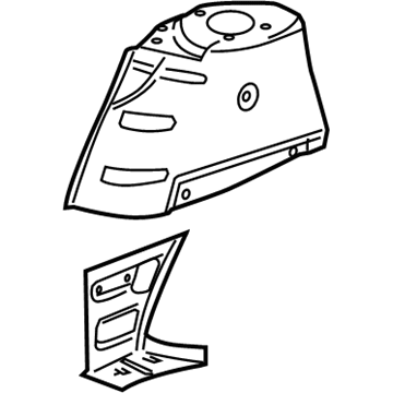 Saturn 89025536 Apron Assembly