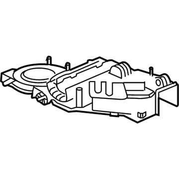 GM 89023357 Module Pkg,Heater & A/C Evaporator & Blower (Interior Instrument Panel Mod Proc)