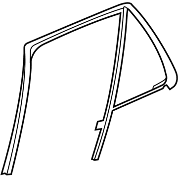 Cadillac 25794904 Fixed Glass