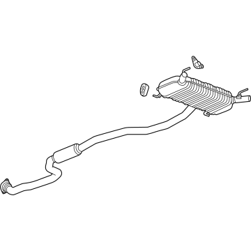 2023 Cadillac CT4 Exhaust Pipe - 84839122