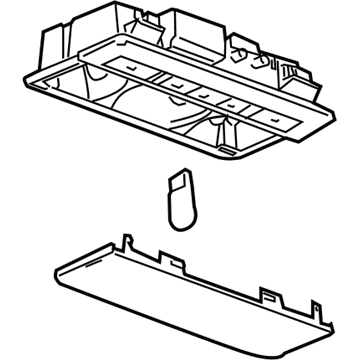 Buick 9059871 Reading Lamp Assy