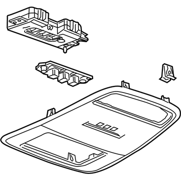 GM 9072822 Console Assembly, Roof *Light Ttnum